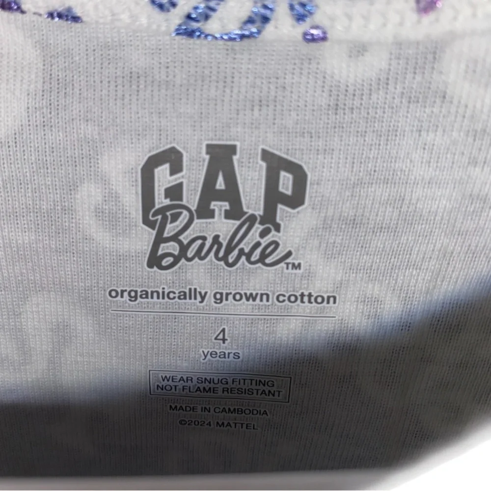 GAP ✖️ BARBIE GIRLS ORGANIC COTTON PJ SET